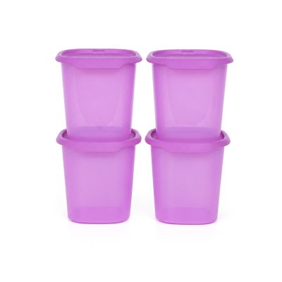 Tupperware One Touch Fresh квадратный (810 мл), 4 шт.